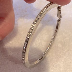 Studded Hoop Earrings